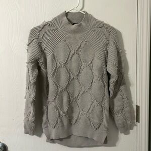 Coco Y Club CYC Heavy Knit Gray Sweater Size Small